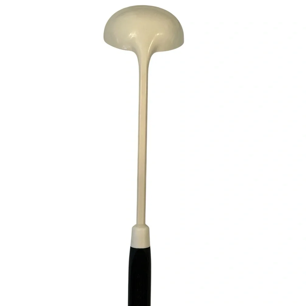 Pedrini Italy Serving Spoon Cooking Utensil Plastic White Black 15